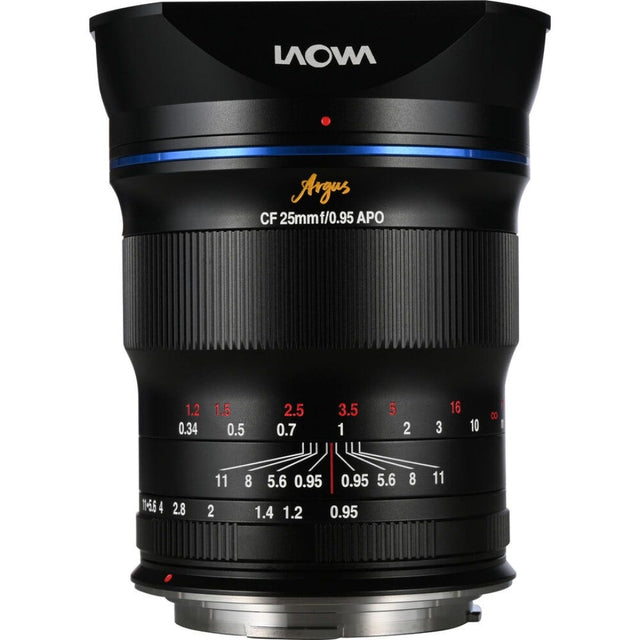 Laowa Argus 25mm f/0.95 CF APO lens for Canon RF mount