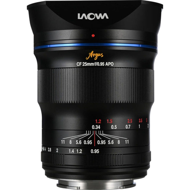 Laowa Argus 25mm f/0.95 CF APO lens for Fujifilm X mount