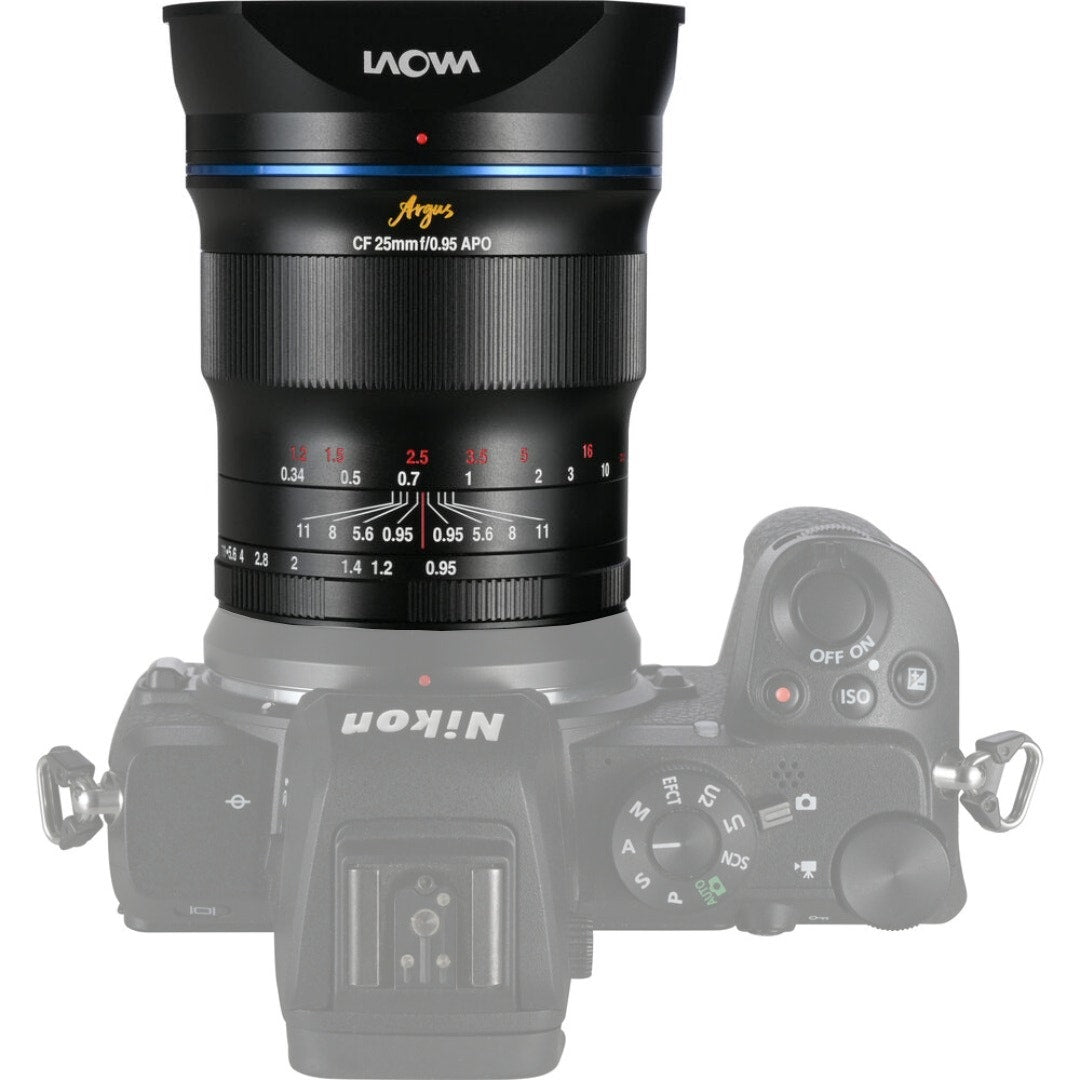Laowa Argus 25mm f/0.95 CF APO Lens - Nikon Z - additional product view