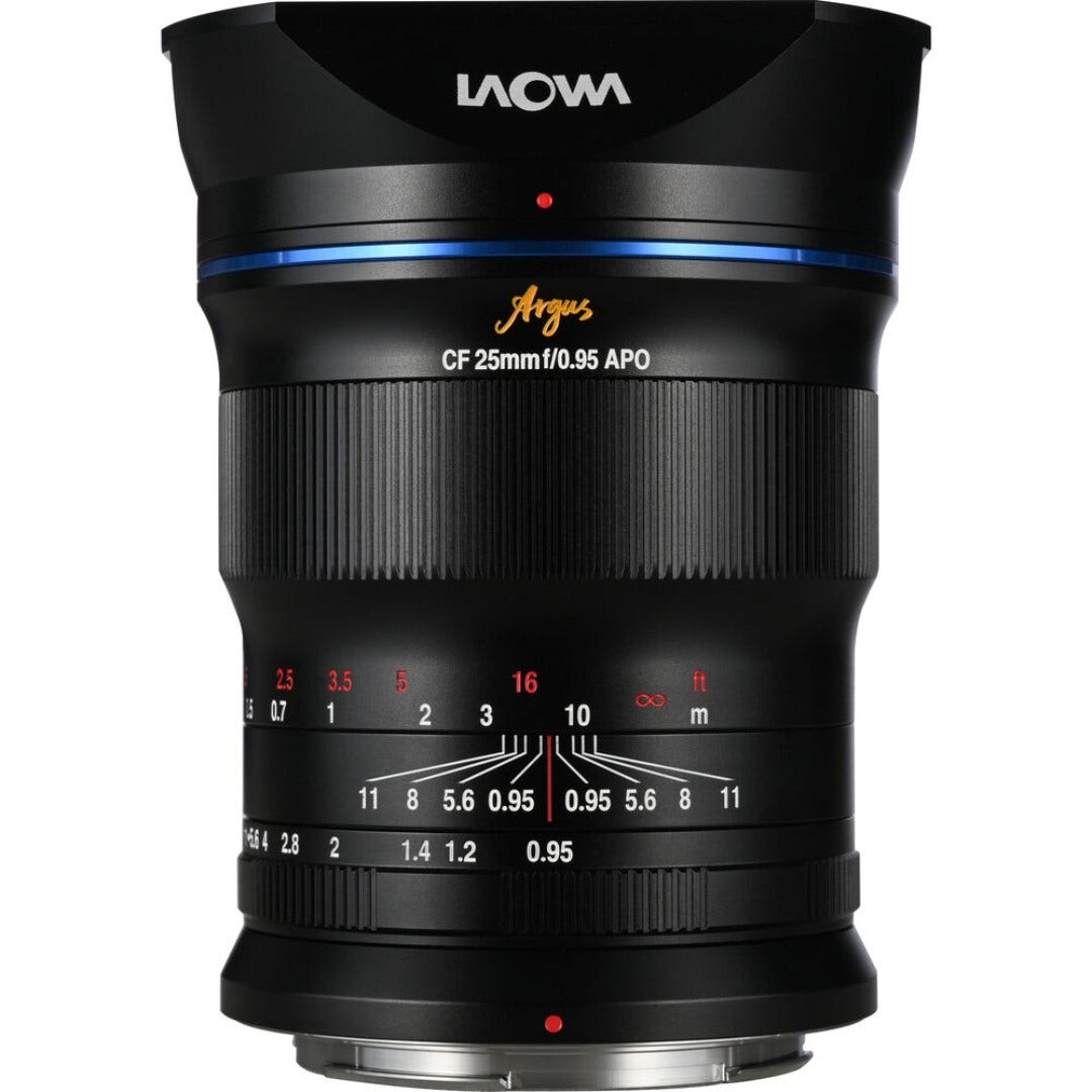 Laowa Argus 25mm f/0.95 CF APO lens for Nikon Z mount