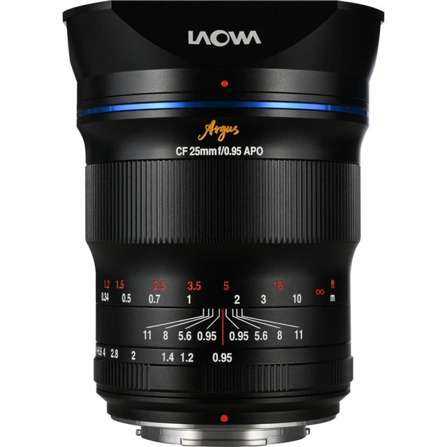 Laowa Argus 25mm f/0.95 CF APO lens for Sony E mount