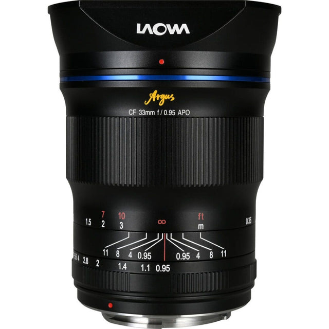 Laowa Argus 33mm f/0.95 CF APO lens for Canon EOS-M mount