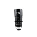 Laowa Nanomorph Zoom 28-55mm T2.9 S35 lens in blue, PL mount