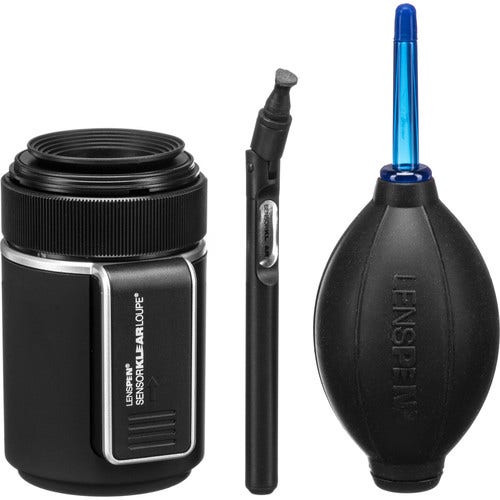 LensPen SensorKlear Loupe Kit with loupe, Hurricane Blower and SensorKlear II