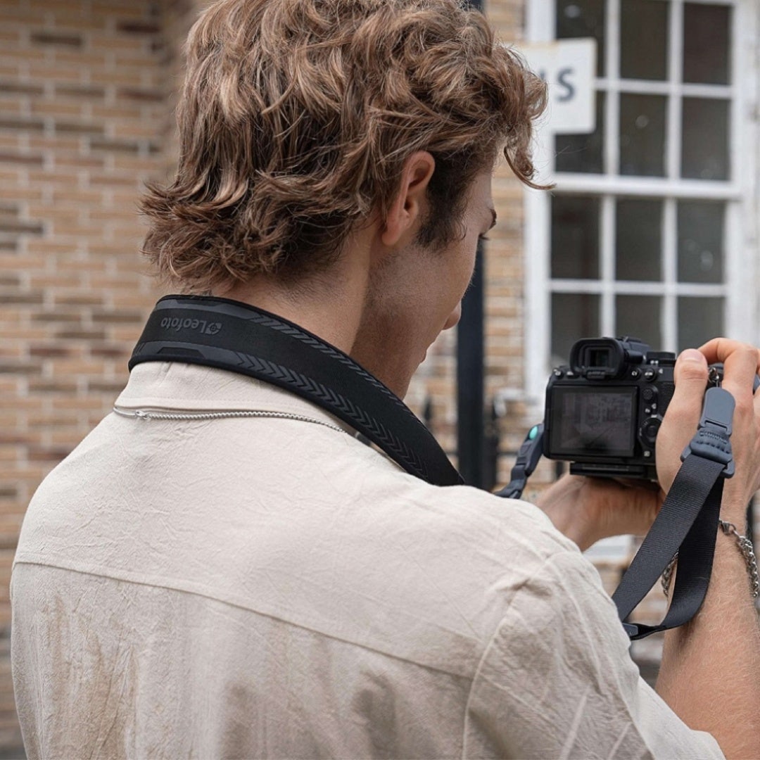 Leofoto Camera Strap – Black - additional product view