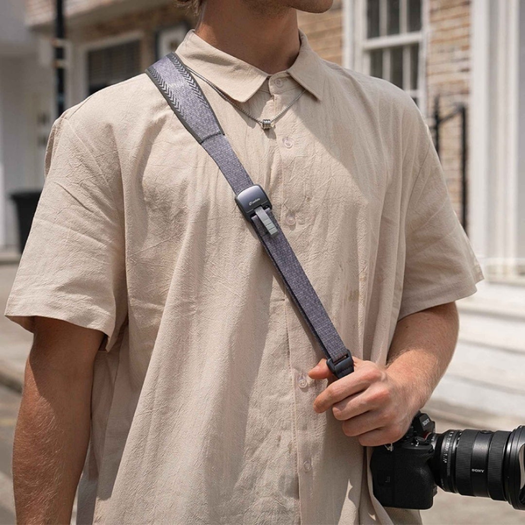 Leofoto Camera Strap – Grey - additional product view