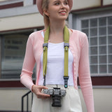 Leofoto Camera Strap – Pine Green - additional product view