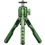 Leofoto MT-03 Mini Table Top 2 Section Tripod with MBH-20 Ball Head – Green - additional product view