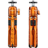 Leofoto MT-03 Mini Table Top 2 Section Tripod with MBH-20 Ball Head – Orange - additional product view