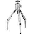 Leofoto MT-03 mini table top tripod with MBH-20 ball head, silver