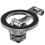 Leofoto PM-03 Magnetic Phone Mount with Cold Shoe Mount – Silver - additional product view