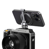 Leofoto PM-03 Magnetic Phone Mount with Cold Shoe Mount – Silver - additional product view