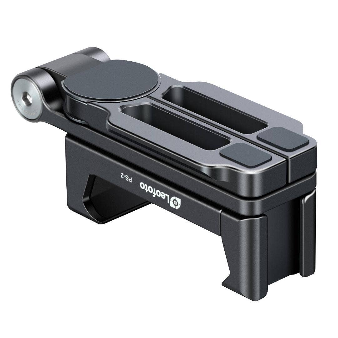 Leofoto PS-2 Black Folding Phone Stand with Arca Swiss Foot – Black - additional product view