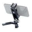 Leofoto PS-2 folding phone stand with Arca Swiss foot in black