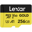Lexar 256GB Professional GOLD microSDXC UHS-II memory card