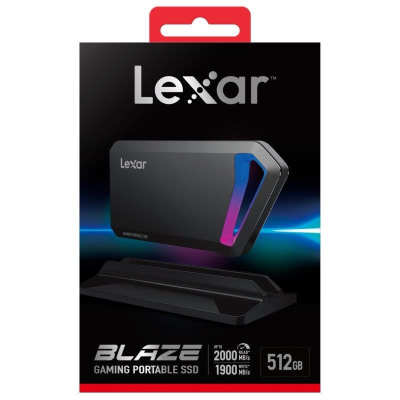 Lexar Blaze SL660 Portable Solid State Drive, 500GB