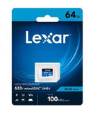 Lexar High-Performance 633x microSDXC 64GB memory card