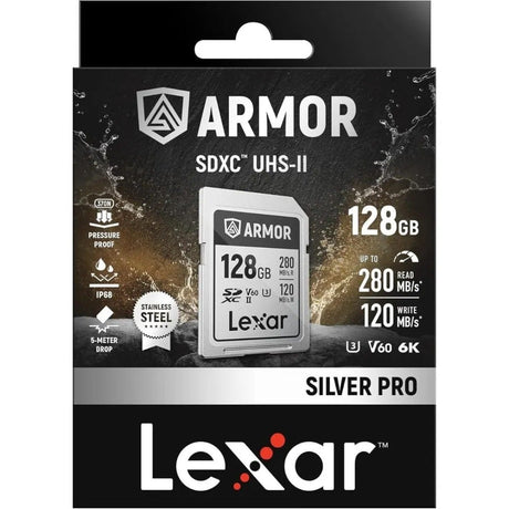 LEXAR PRO ARMOR SILVER SDXC 128GB - additional product view