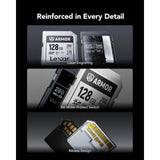 LEXAR PRO ARMOR SILVER SDXC 128GB - additional product view