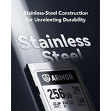 LEXAR PRO ARMOR SILVER SDXC 256GB - additional product view