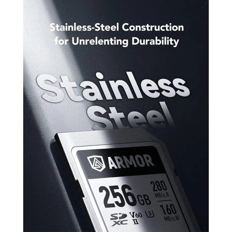 LEXAR PRO ARMOR SILVER SDXC 256GB - additional product view