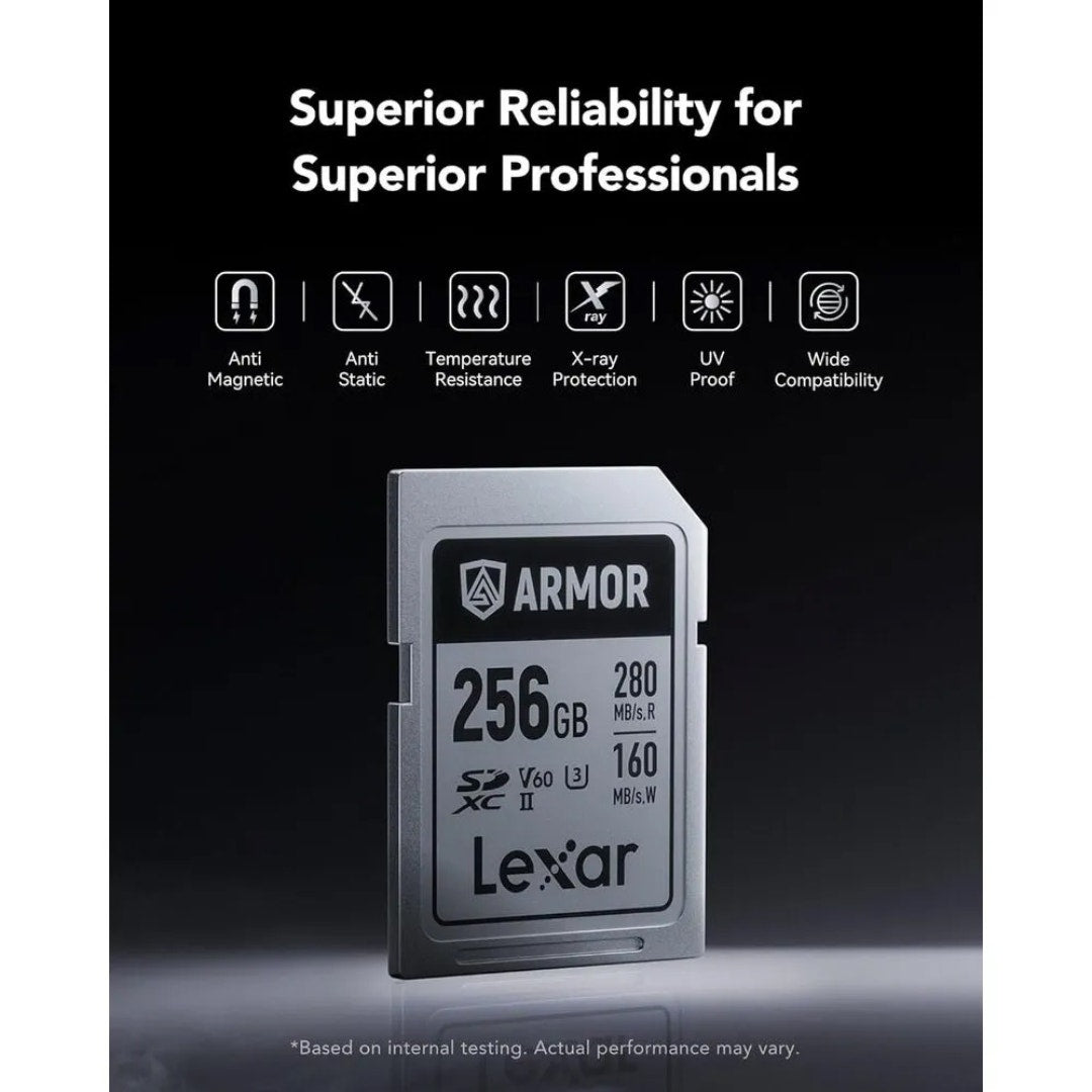 LEXAR PRO ARMOR SILVER SDXC 256GB - additional product view
