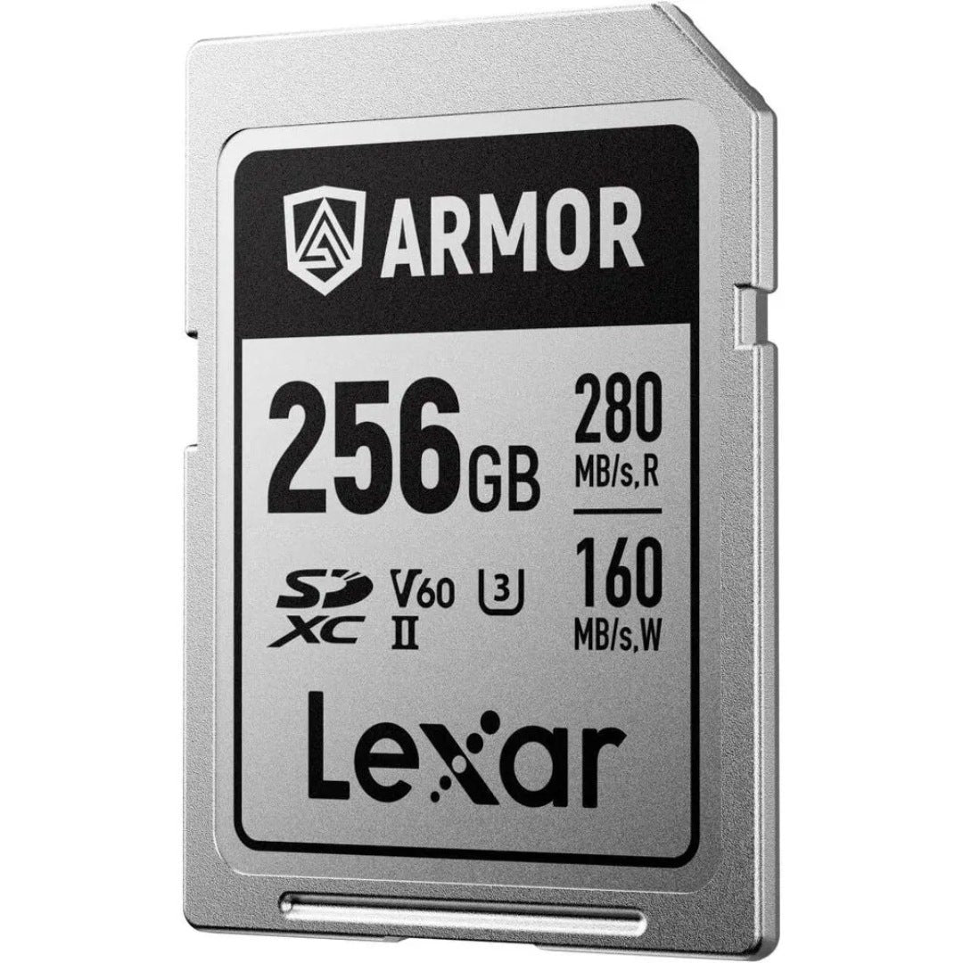 Lexar Pro Armor Silver SDXC memory card, 256GB