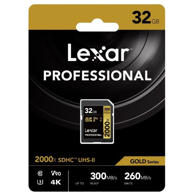 Lexar Professional 2000x SDHC 32GB memory card
