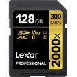 Lexar Professional 2000x SDXC 128GB memory card