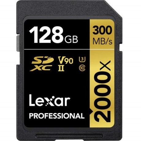 Lexar Professional 2000x SDXC 128GB memory card