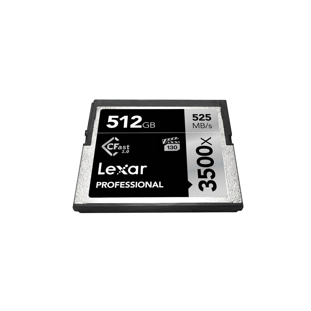 Lexar Professional 3500x CFast 2.0 512GB - 525MB/s Memory Card - additional product view