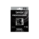Lexar Professional 3500x CFast 2.0 512GB - 525MB/s Memory Card - additional product view