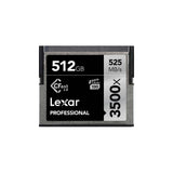 Lexar Professional 3500x CFast 2.0 512GB memory card
