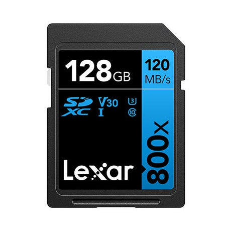 Lexar Professional 800x SDXC 128GB memory card