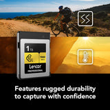 Lexar Professional CFexpress Type B - 1TB GOLD PRO Series 1900MB/s read / 1500MB/s write - additional product view