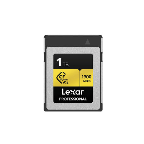 Lexar Professional CFexpress Type B 1TB GOLD PRO Series memory card