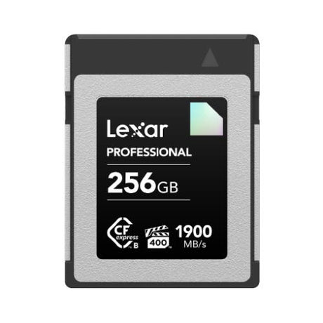 Lexar Professional CFexpress Type B 256GB DIAMOND Series card.