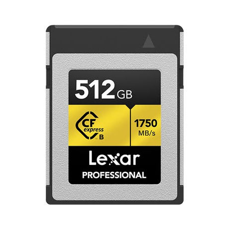 Lexar Professional CFexpress Type B 512GB GOLD memory card