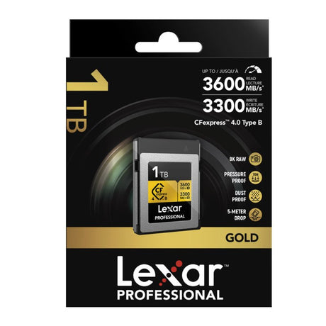 Lexar Professional Gold CFexpress 4.0 Type B card, 1TB