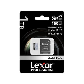 Lexar Professional SILVER PLUS micro SDXC UHS-I Card, 1TB