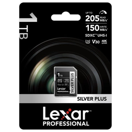 Lexar Professional SILVER PLUS SDXC UHS-I Card, 1TB