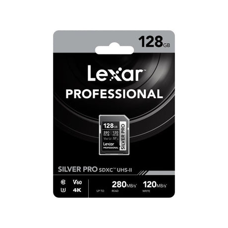 Lexar Professional SILVER PRO SDXC UHS-II Card, 128GB