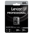 Lexar Professional SILVER PRO SDXC UHS-II Card, 64GB