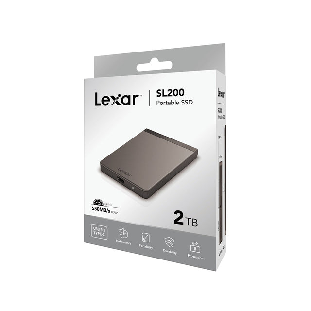 Lexar SL200 Portable Solid State Drive, 2TB