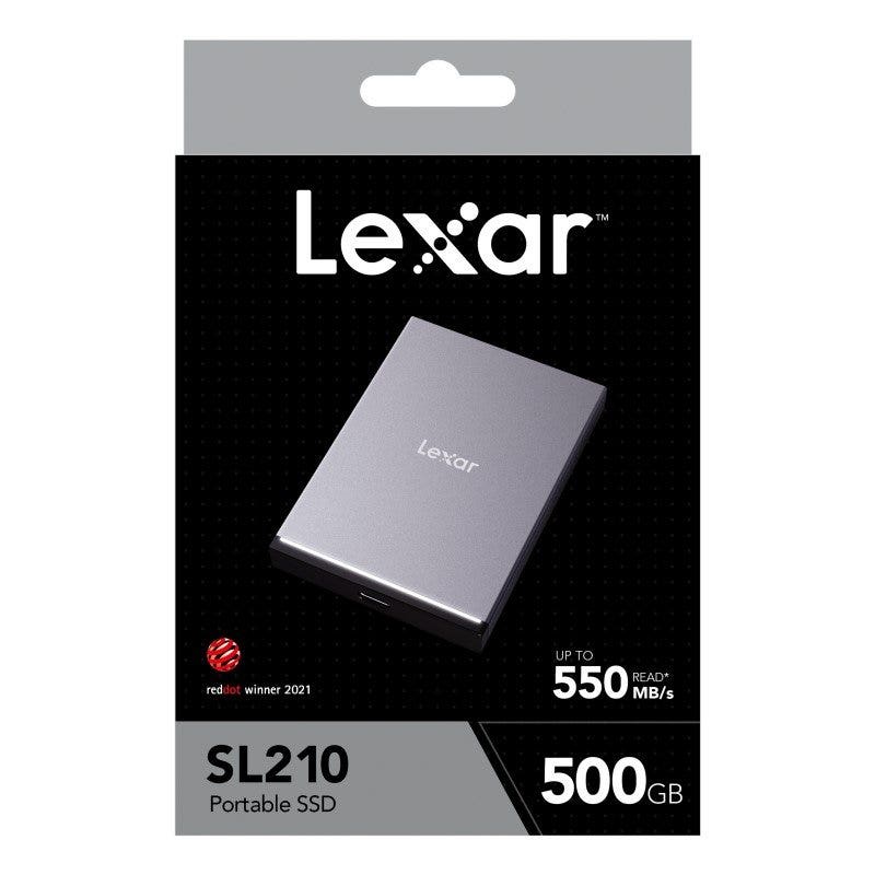 Lexar SL210 Portable Solid State Drive, 500GB