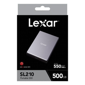 Lexar SL210 Portable Solid State Drive, 500GB