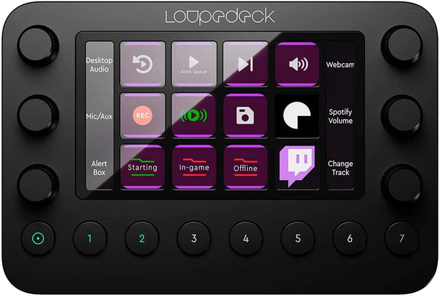 Loupedeck Live photo, video editing and streaming console