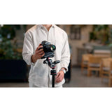 Manfrotto 055 Cf Kit 3 Sect 3 Way w/QR Tripod - additional product view