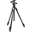Manfrotto 055 CF tripod kit with 3-section legs and 3-way head