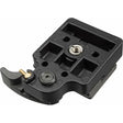 Manfrotto 323 QR Adapter with 200PL plate.